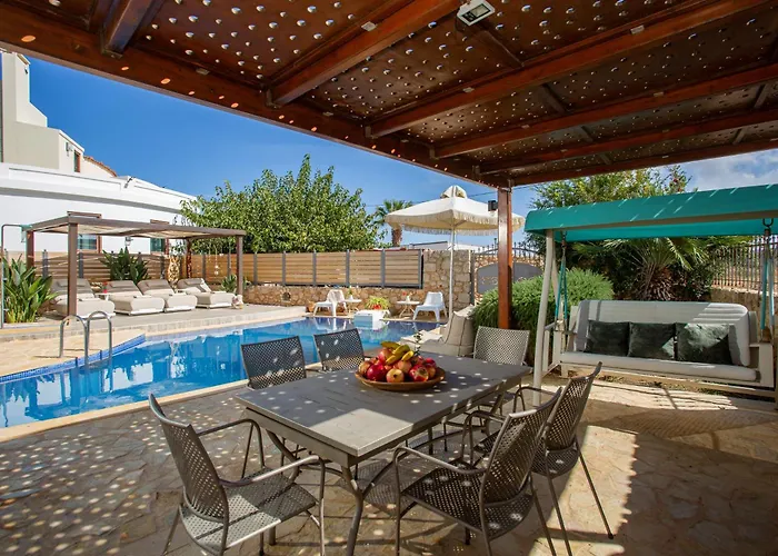 Sunshine With Private Pool By Estia * Hersonissos (Crete)